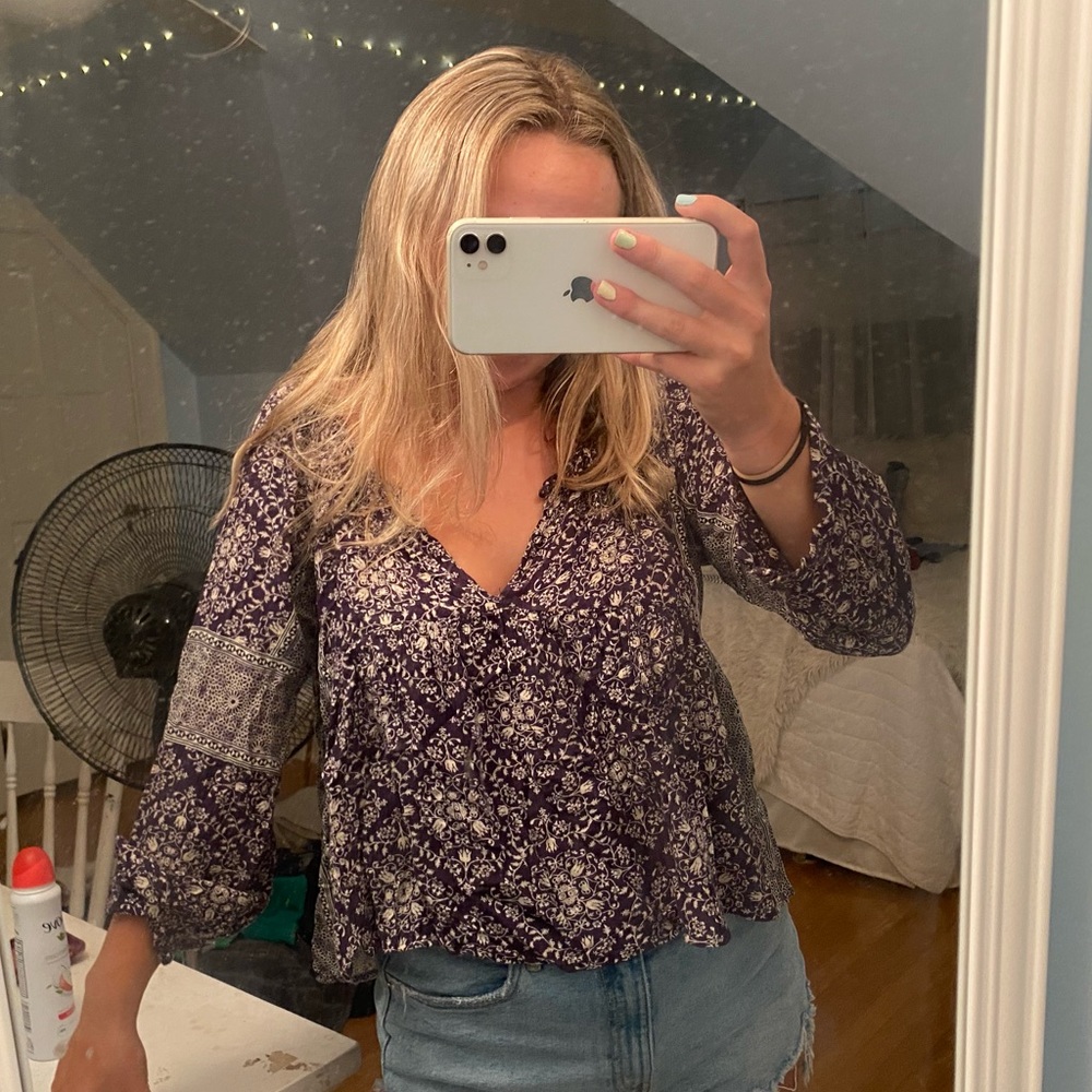 Zara patterned shirt